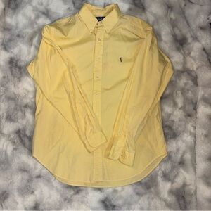 Ralph Lauren Soft Yellow Casual Shirt